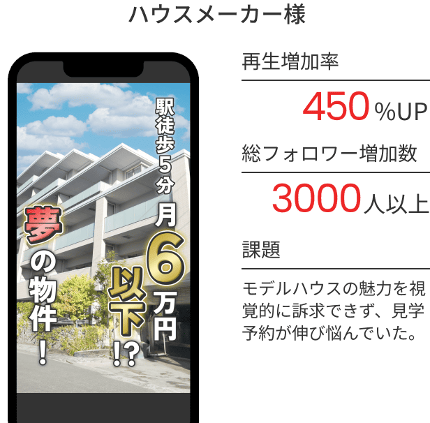 ハウスメーカー様
